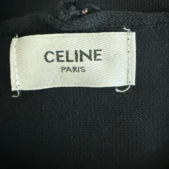 Celine Cashmere Blend Lightweight Sweater Dress With hood - Picture 4 of 7